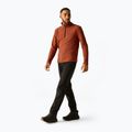 Men's fleece sweatshirt Regatta Thompson Marl burnt henna 2