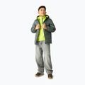 Children's down jacket REGATTA Hooded Marizion dark forest green/wild lime 3
