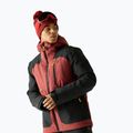 Men's ski jacket Dare2B Baseplate IV Jacket black/rustic red
