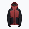 Men's ski jacket Dare2B Baseplate IV Jacket black/rustic red 10