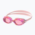 Children's swim goggles Speedo Futura Hydrospex Printed Jr pink lemonade chilly dye/vermillion