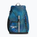 Swim backpack Speedo Team Printed 35 l summer stamp deep sapphire