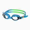 Children's swim goggles Speedo Skoogles azure blue/fluro green/fluro orange/clear