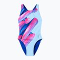 Ladies' one-piece swimsuit Speedo FL Placement Printed Powerback brushy shadows/cruise 7
