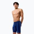 Men's swim jammers Speedo Placement Printed Jammer moonglow smoke/navy 5