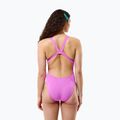 Ladies' one-piece swimsuit Speedo Solid Leaderback orchid shine 4