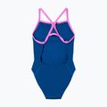 Ladies' one-piece swimsuit Speedo Solid Turnback denim teal 7