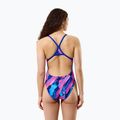 Ladies' one-piece swimsuit Speedo FL Printed Turnback brushy glitch/hope 2