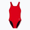Ladies' one-piece swimsuit Speedo Solid Endurancex Leaderback team red