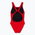 Ladies' one-piece swimsuit Speedo Solid Endurancex Leaderback team red 2