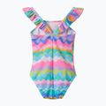 Children's one-piece swimsuit Speedo Ruffle citrus green 2