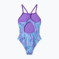 Children's one-piece swimsuit Speedo Print Thinstrap pace purple 2