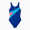 Children's one-piece swimsuit Speedo Hyperboom Butterfly Back night watch/hyper teal