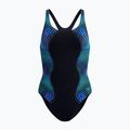 Ladies' one-piece swimsuit Speedo Print Medalist anthracite