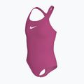 Children's one-piece swimsuit Nike Effortless Essential desert pink