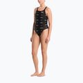 Ladies' one-piece swimsuit Nike Hydrastrong Multi Pr jet black 2
