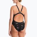 Ladies' one-piece swimsuit Nike Hydrastrong Multi Pr jet black 3