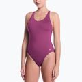 Ladies' one-piece swimsuit Nike Effortless Essential desert pink