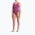 Ladies' one-piece swimsuit Nike Effortless Essential desert pink 2