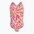 Children's one-piece swimsuit Nike Spiderback desert pink