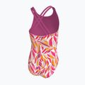 Children's one-piece swimsuit Nike Spiderback desert pink 3