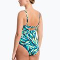 Ladies' one-piece swimsuit Nike V-Neck midnight navy 3