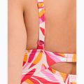 Ladies' one-piece swimsuit Nike V-Neck desert pink 4