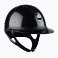 Samshield Miss Shieldshadow Glossy black riding helmet 3125659030844