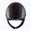 Samshield Shadowmatt Alcantara Sparkling Vintage Rose riding helmet black 3125659493489 4