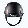 Samshield Shadowmatt Rose Gold Trim Blason riding helmet black 3125659666777 3