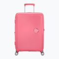 Cabin suitcase American Tourister Soundbox 67 81 l sun kissed coral