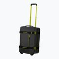 American Tourister Urban Track Duffle With Wheels 55 l black / lime travel case 6