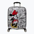 Cabin suitcase American Tourister Disney Wavebreaker 36 l minnie comics white