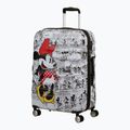 American Tourister Disney Wavebreaker 64 l travel case minnie comics white 2