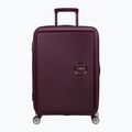 Travel suitcase American Tourister Soundbox 81 l wild cherry