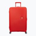 Travel suitcase American Tourister Soundbox 110 l neon orange