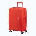 Cabin suitcase American Tourister Soundbox 67 81 l papaya pop 4