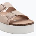 O'Neill women's Sandy Platform Slider Low peach whip flip-flops 7