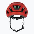 Lazer Tempo KinetiCore red bicycle helmet 3