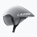 Lazer Volante KinetiCore matte white/silver bicycle helmet