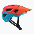 Lazer Coyote KinetiCore matte sunset bicycle helmet