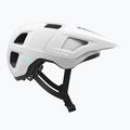 Lazer Lupo KinetiCore matte white bicycle helmet