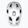 Lazer Lupo KinetiCore matte white bicycle helmet 5