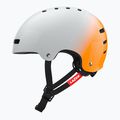 Lazer One+ bicycle helmet silver/orange 2