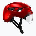 Lazer Urbanize NTA + Led bike helmet metallic red