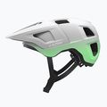 Lazer Finch KinetiCore matte white/mint children's bike helmet 2