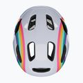 Lazer Pnut 2.0 KinetiCore rainbow children's bike helmet 6