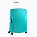 Samsonite S'cure Spinner 102 l aqua blue travel case 2