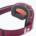 Bollé Nevada Neo white matte/black chrome&light vermillon blue ski goggles 4