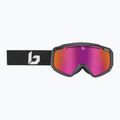 Ski goggles Bollé Y7 OTG black matte/volt ruby 2